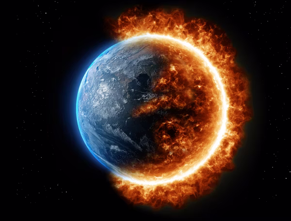 towards Earth After Explosion